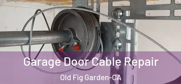  Garage Door Cable Repair Old Fig Garden-CA