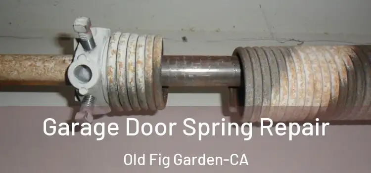  Garage Door Spring Repair Old Fig Garden-CA