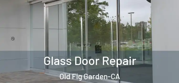  Glass Door Repair Old Fig Garden-CA