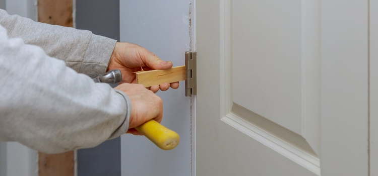 fiberglass entry door repair in Old Fig Garden