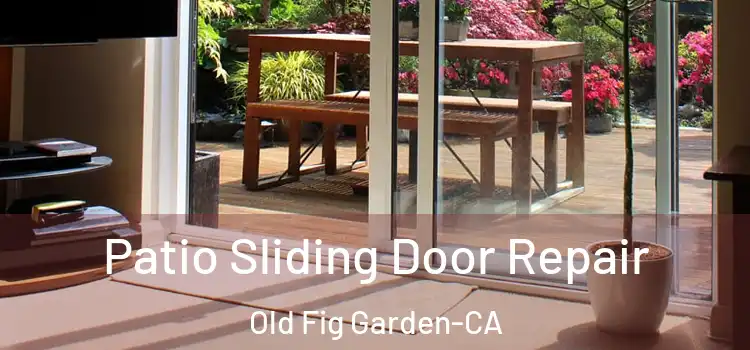  Patio Sliding Door Repair Old Fig Garden-CA