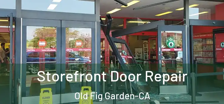  Storefront Door Repair Old Fig Garden-CA